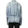 Ylisuuri Cut-Up Ring -Denim-takit ”Sininen” 697779TMW264437
