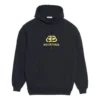 Ylisuuri Interlocked BB -huppari ”Black Yellow” 578138TEV191361