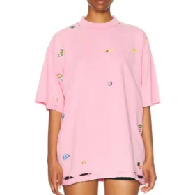 Ylisuuri T-paidat ”Faded Dirty Pink” 787349TRVS49568 Ylisuuri T-paidat ”Faded Dirty Pink” 787349TRVS49568