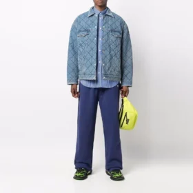Ylisuuri topattu Denim-takit ”Sininen” 646923TDW154762