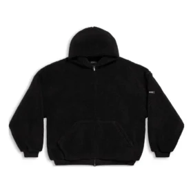 Ylisuuri vetoketjullinen huppari ”Black” 768694TKQ261000 Ylisuuri vetoketjullinen huppari ”Black” 768694TKQ261000
