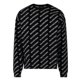 Ympäri kiertävä logopusero ”Black White” 702952T32331070 Ympäri kiertävä logopusero ”Black White” 702952T32331070